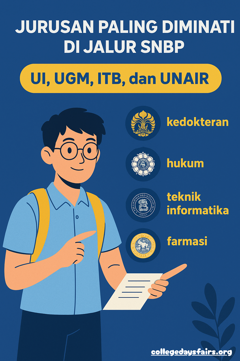 Jurusan Paling Diminati di Jalur SNBP: Persaingan Ketat di 3 Universitas Ternama Indonesia