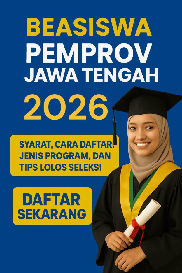 Beasiswa Pemprov Jawa Tengah 2026